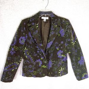 NwoT 10 Velvet Blazer Petite  Sophisticates Girlboss